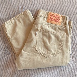 Men’s Levis 511 Tan Pants